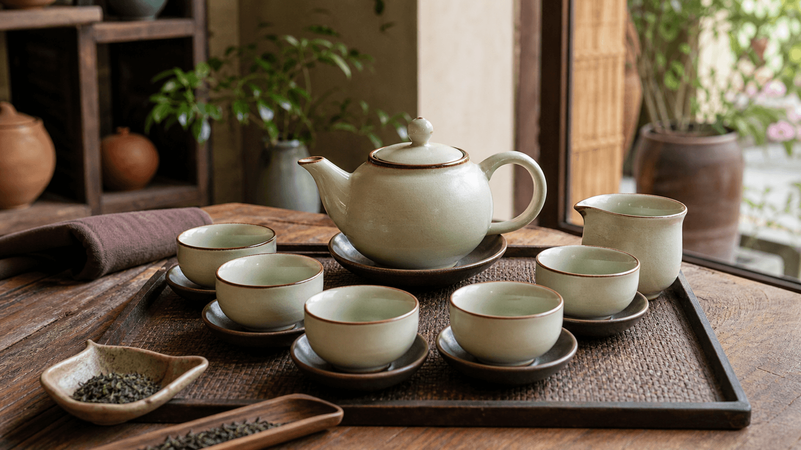 Bộ Ấm Trà Bát Tràng: Cách Chọn Ấm Chén Gốm Sứ Dễ Dùng